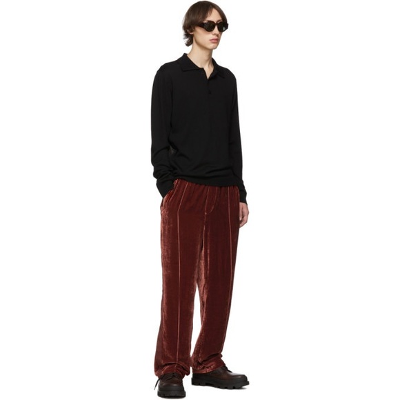 TIBI Ssense Exclusive Black Hybrid Polo Mens Size XL - Picture 5 of 14